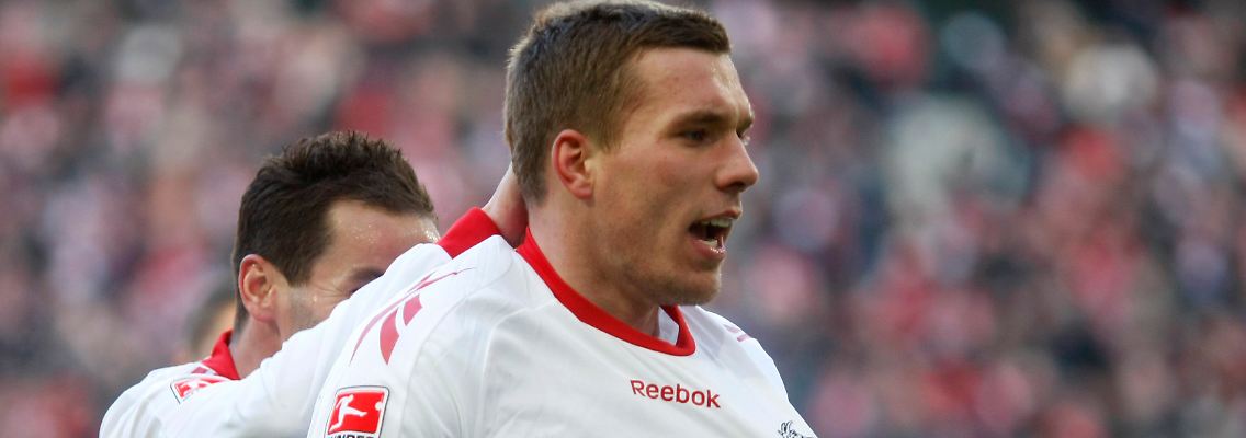 Leinwandreif: Lukas Podolski.