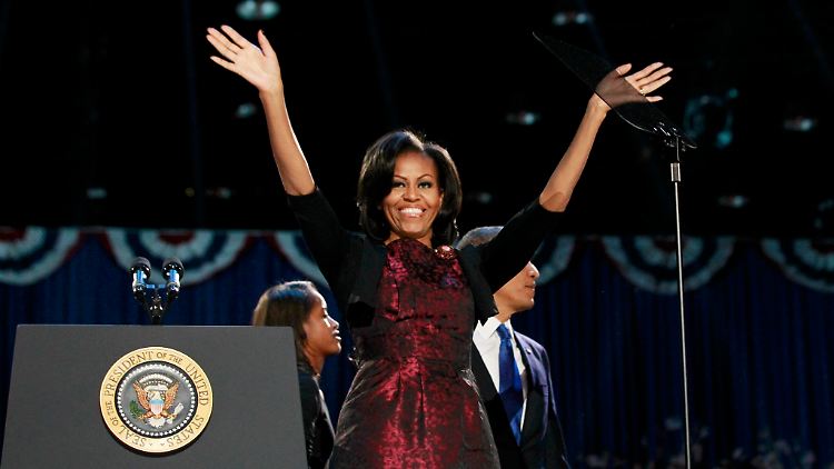 Es war auch die Siegernacht der Michelle Obama.