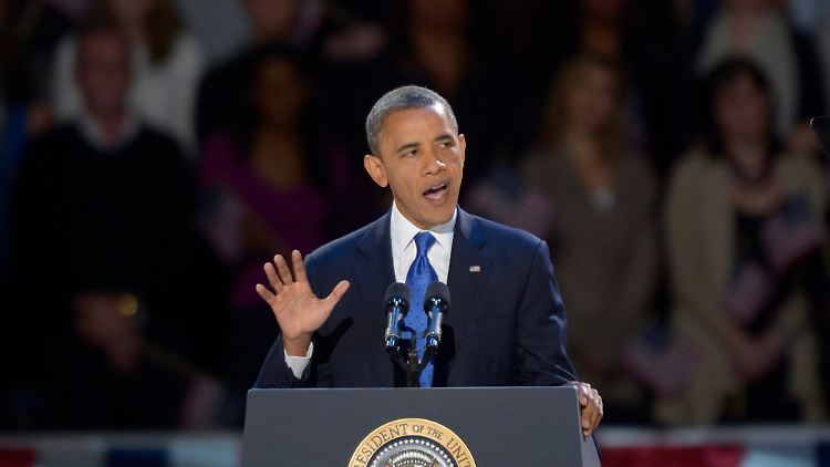 "Wir steigen auf oder fallen als eine Nation, als ein Volk", sagt Obama.