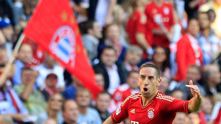 Wir müssen gewinnen, wir müssen die drei Punkte holen." Sagt Franck Ribéry. 