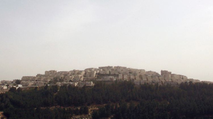 Blick auf den Ost-Jerusalemer Stadtteil Ramat Schlomo.