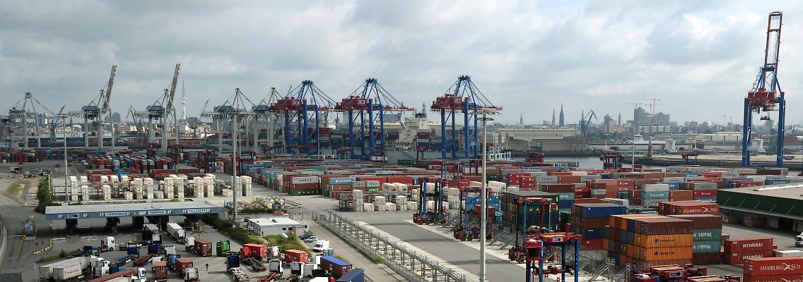 Deutschlands Tor zur Welt: Der Hamburger Hafen.