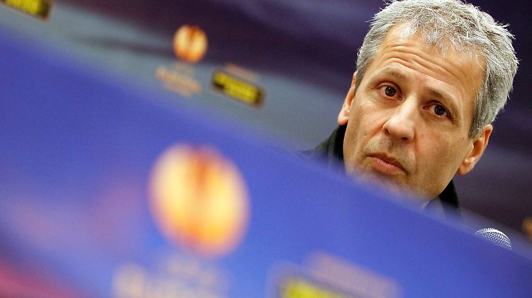 "Jeder kann die Tabelle lesen": Mönchengladbachs Trainer Lucien Favre.