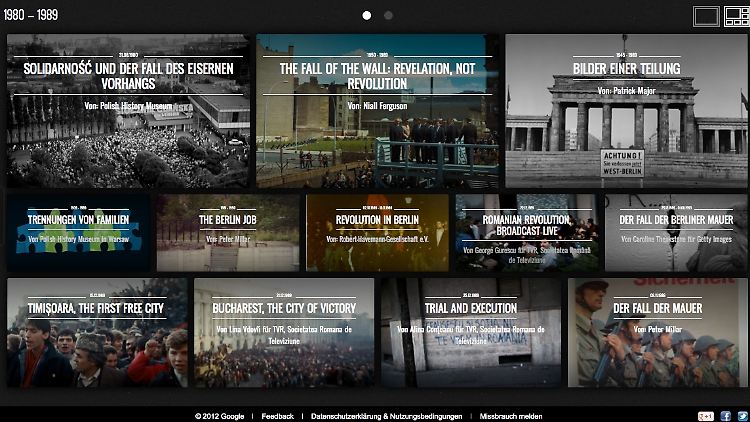 Das Google Culture Institute bündelt Online-Ausstellungen aus Deutschland, Polen und Rumänien.
