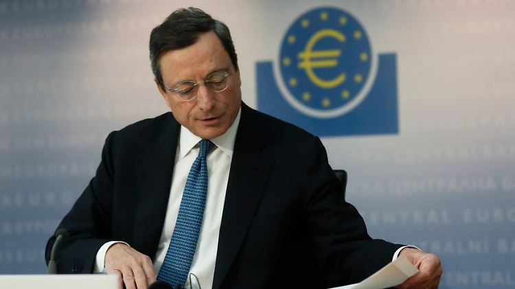 Mario Draghi sieht Konjunkturschwäche zumindest bis Ende dieses Jahres.