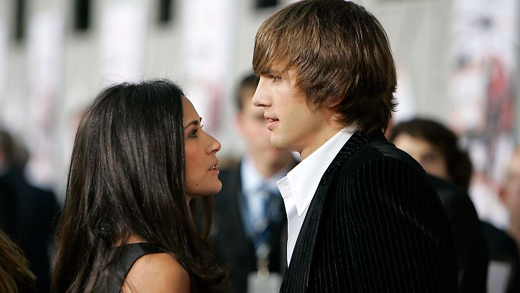 Demi Moore und Ashton Kutcher arbeiten weiter zusammen - trotz ihrer Trennung vor etwa einem Jahr. (Archivbild)