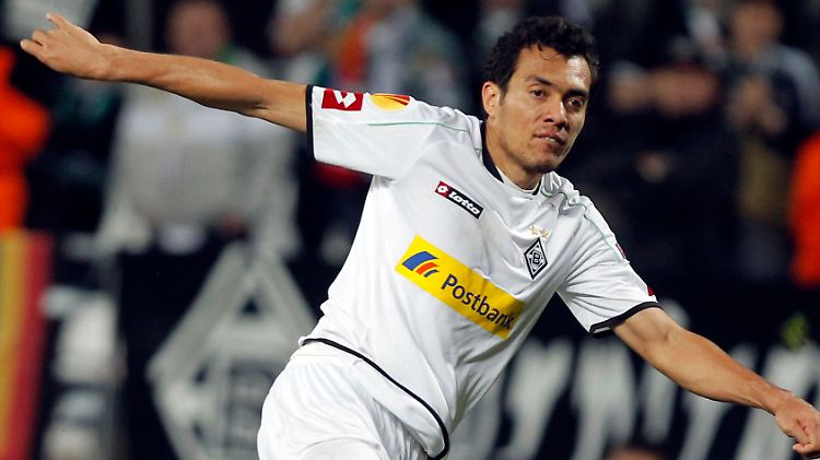 Verzückt die Fans: Mönchengladbachs Juan Arango.