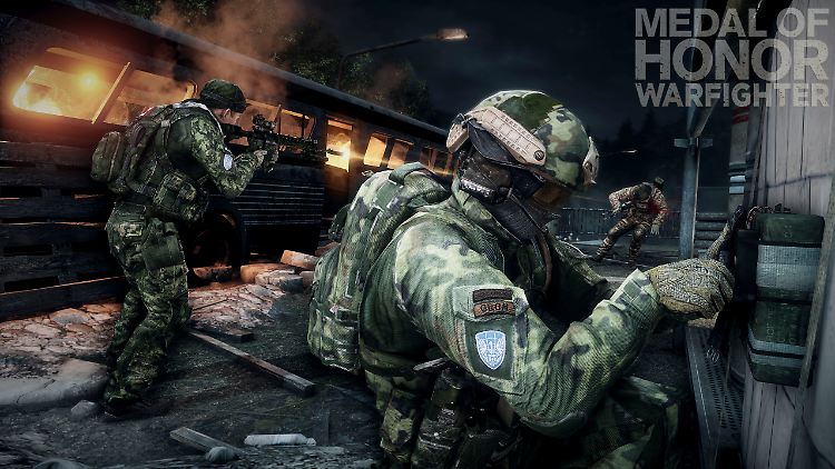 Die Seals im Auftrag eines Gameherstellers. (Szene aus "Medal of Honor: Warfighter")