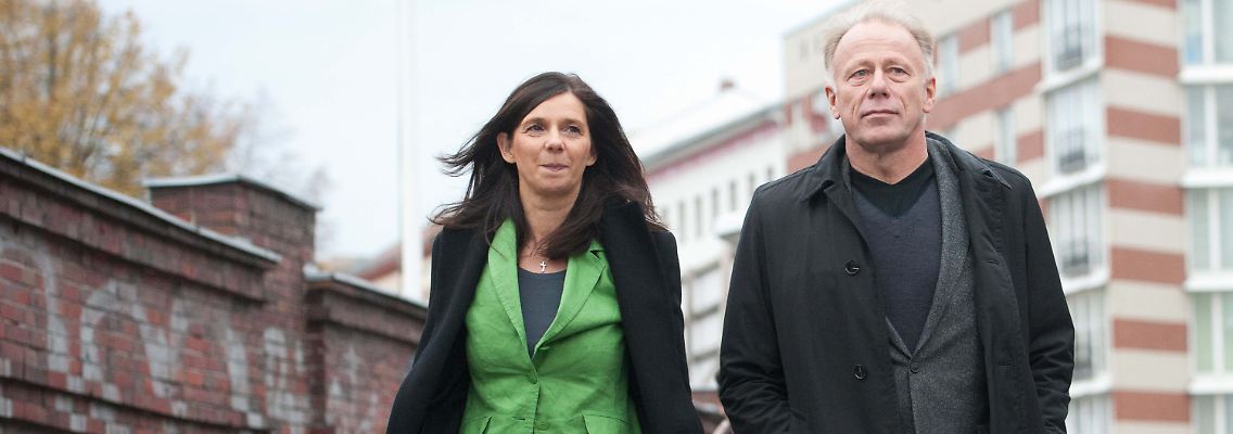 Künftig wird es wohl öfter gemeinsame Auftritte geben: Trittin und Göring-Eckardt in Berlin.
