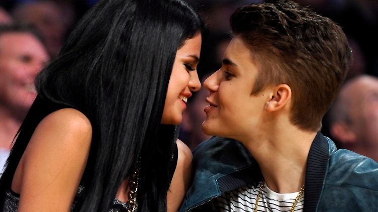 Aus und vorbei? Teenie-Star Bieber mit (Ex?-)Freundin Selena.