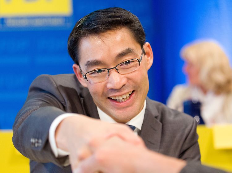 Rösler sichtlich erleichtert.