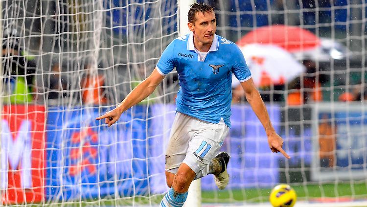 Nach 43 Minuten lag der Ball zum zweiten Mal im Lazio-Tor, dank Miroslav Klose.