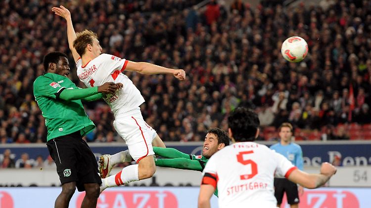 Das Spiel entschieden schien zugunsten des VfB, spielte Hannover auf einmal doch noch mit.