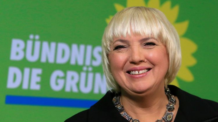 Claudia Roth: den Wahlkampf im Blick.