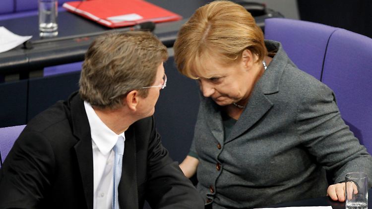 Einfach hat's die Kanzlerin nicht mit ihrem Stellvertreter.