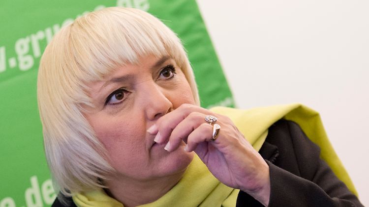 Claudia Roth nimmt eine kleine Auszeit.