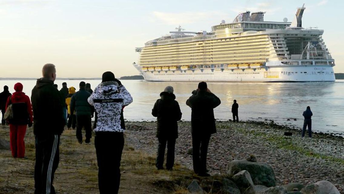 Das beste Kreuzfahrtschiff in der Kategorie "Info und Entertainment": die "Oasis of the Seas".