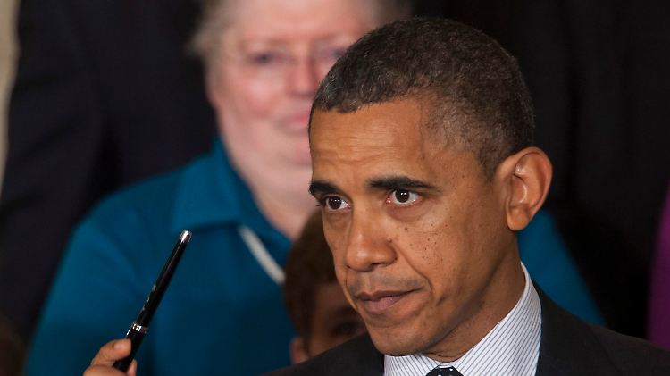 Nach den Stürmen "Sandy" und "Athena" schaut Barack Obama nun auf das "Fiscal Cliff".