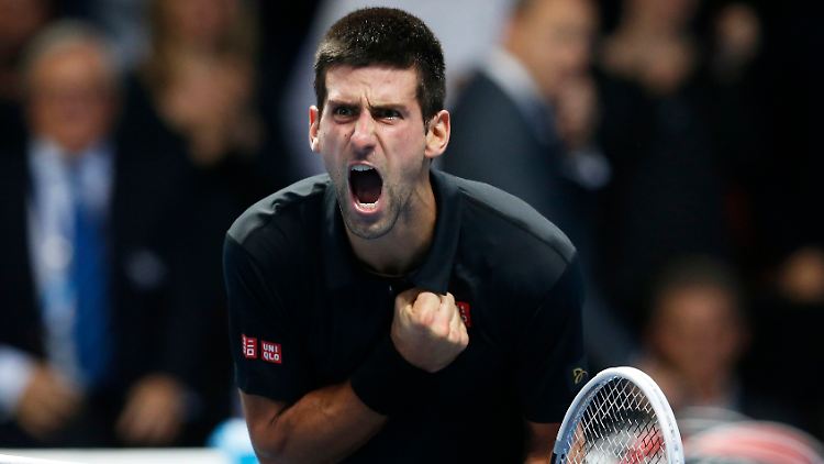 Es muss raus: Novak Djokovic beweist, dass er der beste Tennisspieler der Welt ist.