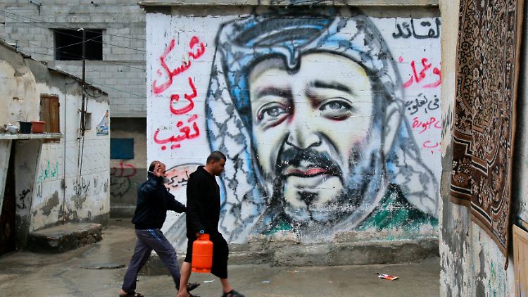 Arafat ist auch acht Jahre nach seinem Tod in den Palästinensergebieten noch allgegenwärtig.
