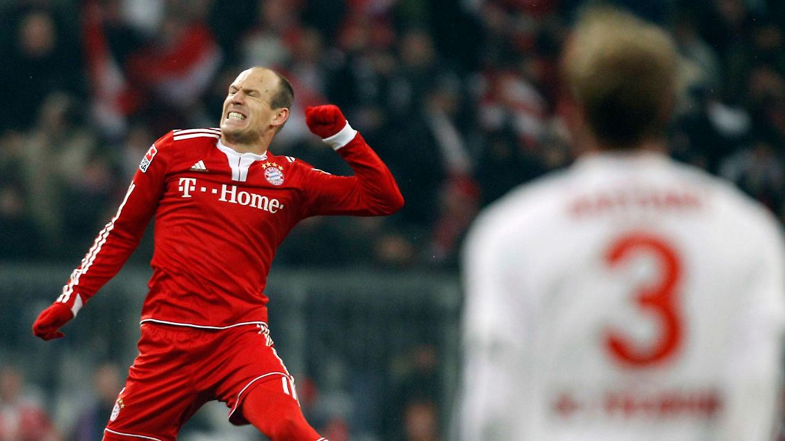 Der doppelte Robben drehte für die Bayern das Spiel.