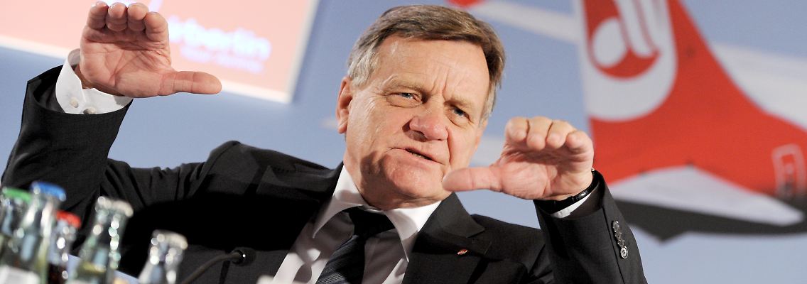 Hartmut Mehdorn führt die Fluggesellschaft seit 2011.