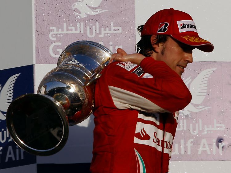 Gruß von oben: Fernando Alonso liegt im WM-Rennen hinter Teamkollege Felipe Massa auf Platz 2.