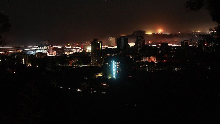 Blick auf die Stadt Concepcion