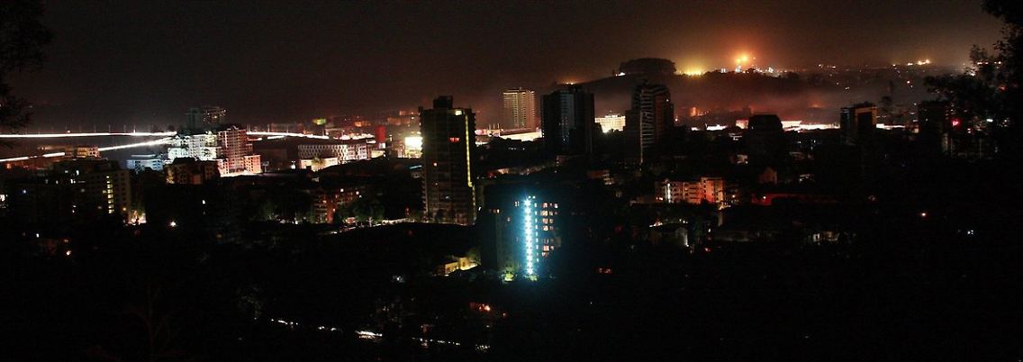 Blick auf die Stadt Concepcion