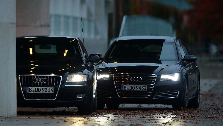 Transport um jeden Preis? Die Fahrzeuge, die den Abgeordneten zur Verfügung stehen, sind meistens von Mercedes, BMW oder Audi.