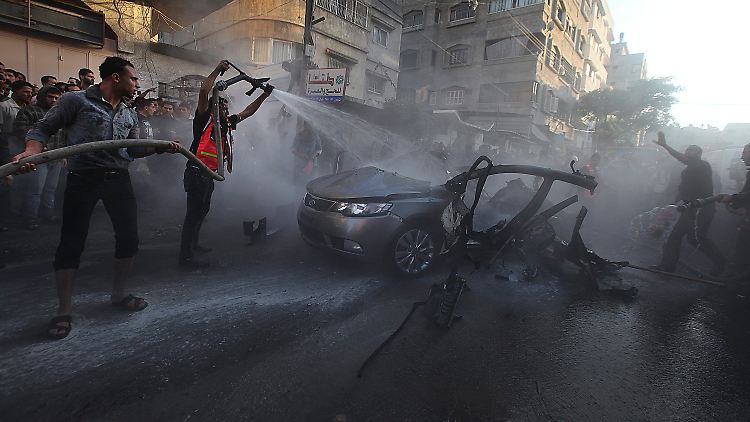 Der Hamas-Kommandeur starb bei einem Luftangriff auf das Auto, mit dem er unterwegs war.