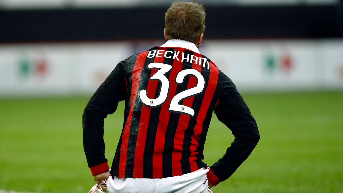 Die WM findet ohne ihn statt: David Beckham.