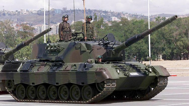 Exportschlager der deutschen Rüstungsindustrie: Hier ein Kampfpanzer der türkischen Streitkräfte vom Typ Leopard 1.