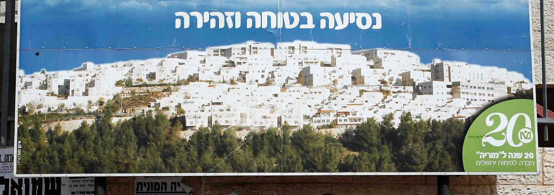 In Ramat Schlomo, einer jüdischen Siedlung im arabischen Teil Jerusalems, sollen weitere 1600 Häuser gebaut werden.
