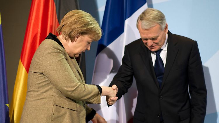 Angela Merkel und Jean-Marc Ayrault betonen die besondere Beziehung ihrer Länder.