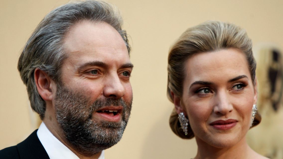 Mendes und Winslet im Februar 2009. Auch diese Ehe hat das verflixte siebte Jahr nicht überstanden.