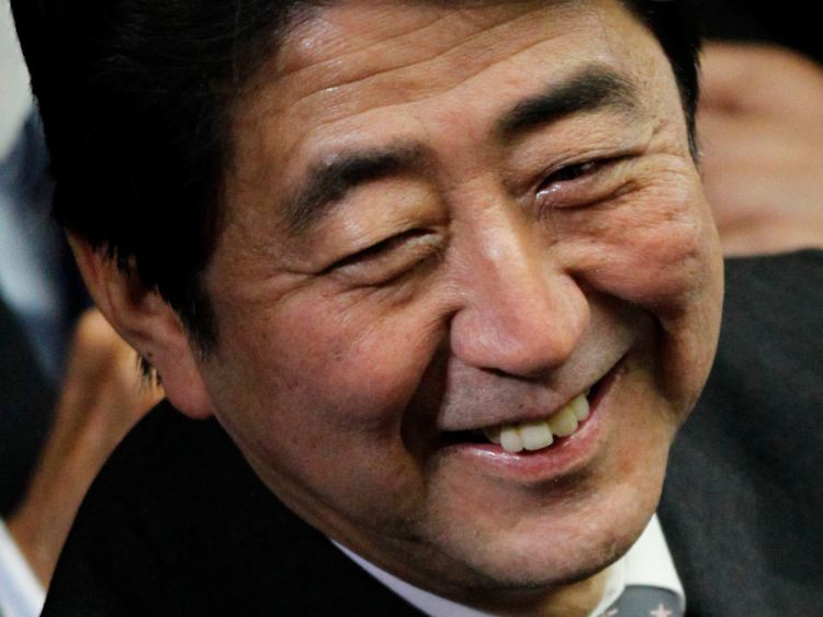 Wenn es sein muss, auch unter Null: Shinzo Abe will an der Zinsschraube drehen.