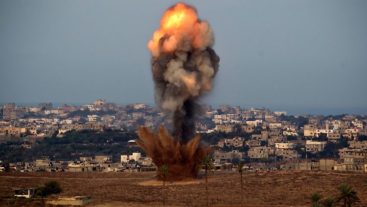 Die Gewalt im Gazastreifen hält an.