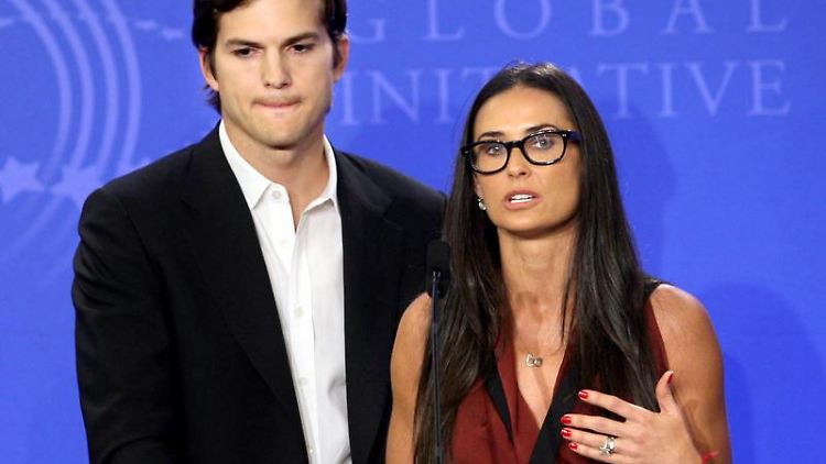 Mr. und Mrs. Kutcher, damals Glamourpaar, heute Rosenkrieg.