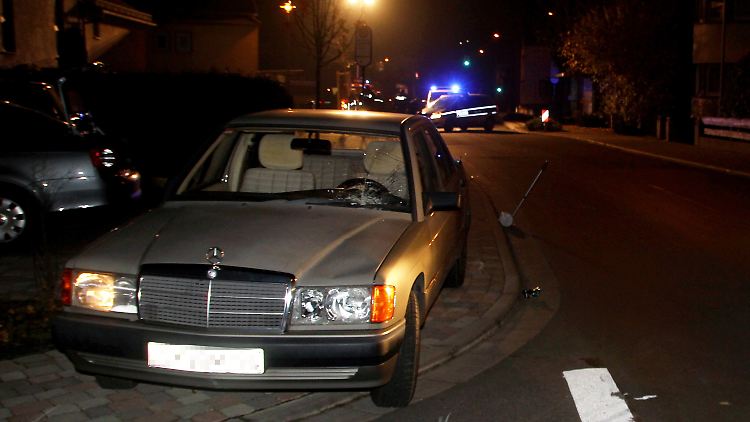 Mit diesem Mercedes war der Senior in Wetzlar unterwegs.