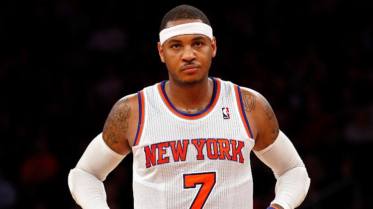 Knicks-Superstar Carmelo Anthony agierte gegen San Antonio als super Köder.