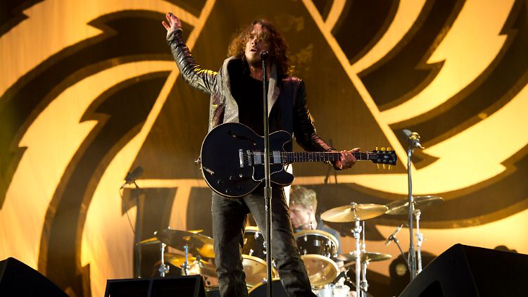 Die alten Posen sitzen: Chris Cornell wird in zwei Jahren 50.