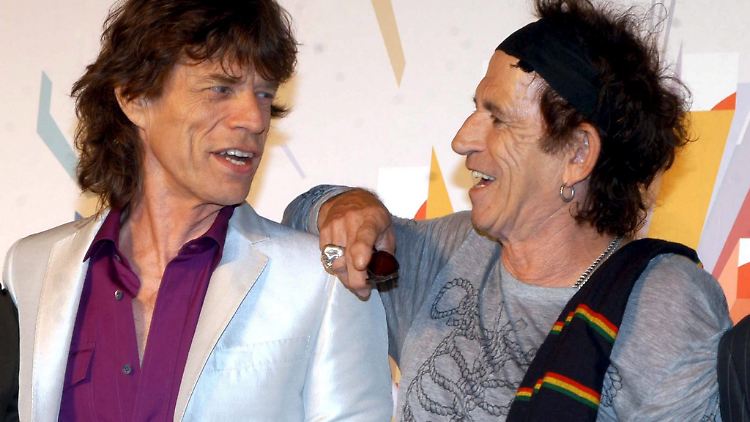 Trafen sich 1961 im englischen Dartford: Die Herren Mick Jagger und Keith Richards.