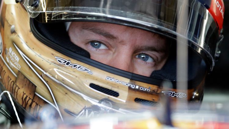 Titel im Blick: Sebastian Vettel zeigt in Austin bislang eine makellose Vorstellung.