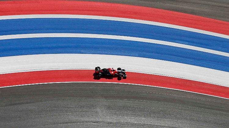 Glock dreht seine Runden in Austin.