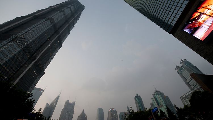 World Financial Center in Schanghai (rechts).
