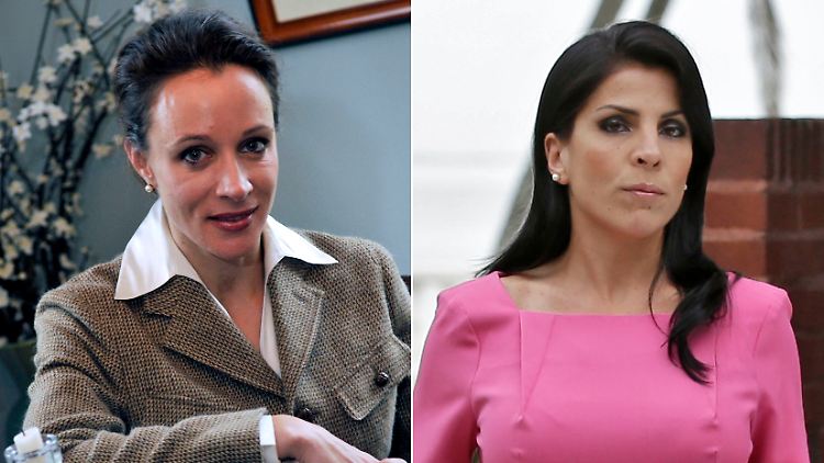 Oft im Weißen Haus: Paula Broadwell (links) und Jill Kelley.