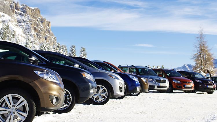 Angetreten zur Marktübersicht: Zehn Autos stellen sich dem Vergleich. 