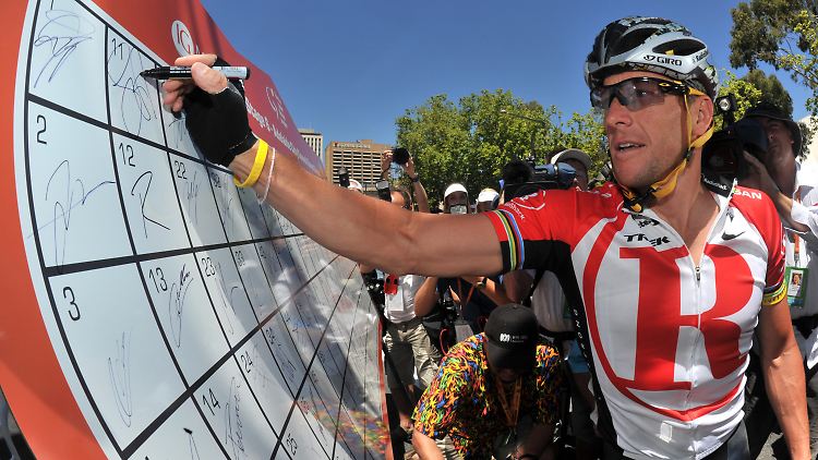 Armstrong wurde Ende Oktober lebenslang gesperrt.