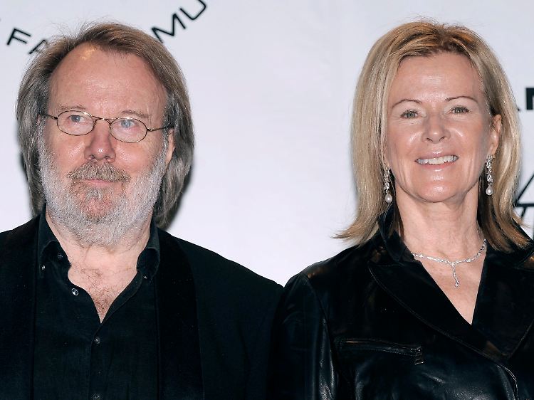 Eine Hälfte von ABBA war da: Benny Andersson und Anni-Frid Lyngstad.